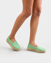 Espadrillas in Pelle Scamosciata |