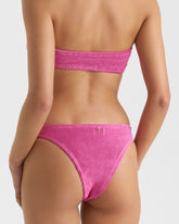 Bikini a Fascia in Seersucker |