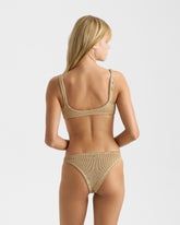 Seersucker Surf Bralette Bikini |