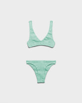 Seersucker Surf Bralette Bikini |
