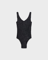 Seersucker V-Neck One Piece |