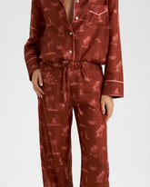 Pantaloni Belem in Lino con Bordi |
