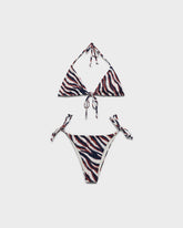 Front Tie Triangle Bikini |