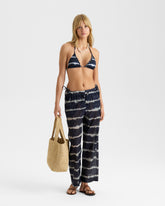 Bikini Triangle Intrecciato con Charm |
