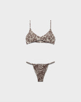 Bikini Triangolo in Jacquard |