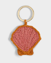 Portachiavi Shell in Raffia Naturale |