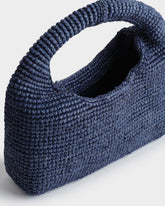 Raffia Halfmoon Bag |