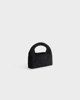Natural Raffia Halfmoon Bag |