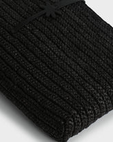 Pochette Kaia in Raffia Naturale e Pelle Nera |
