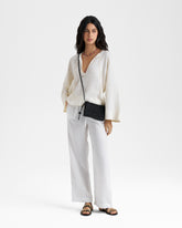 Borsa Inez in Rafia Nera |