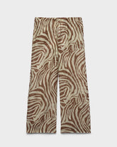 Pantaloni Marbella in Voile di Cotone e Seta |