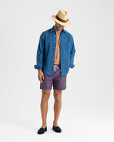 Handcrafted Raffia and Suede Panama Hat |