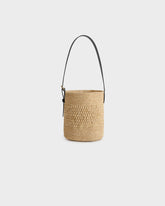 Natural Raffia Loto Basket Bag |