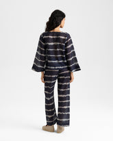 Pantaloni Belem in Voile di Cotone e Seta |