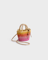 Panier Mini in Raffia Multicolor |