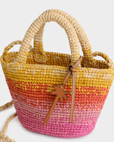 Panier Mini in Raffia Multicolor |