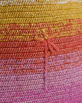 Multicolor Raffia Zuma Bag |