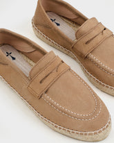 Mocassini Espadrillas in Pelle Scamosciata |