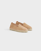 Suede Flat Espadrilles |