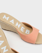Espadrillas con Zeppa in Pelle Scamosciata |