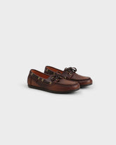 Vintage Leather Deck Shoes |