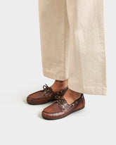 Vintage Leather Deck Shoes |