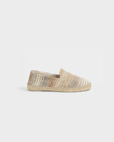 Espadrillas in Jacquard di Cotone, Lana e Lino |