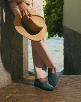 Brummel Suede Venetian Slippers |