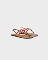 Leather Thongs Sandals |