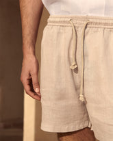 Light Linen Malibu Shorts |