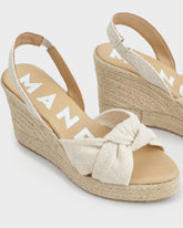Espadrillas con Zeppa e Nodo |