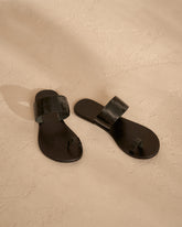 Rive Gauche Toe-Ring Sandals |