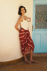 Cotton Shibori Calypso Sarong | 