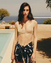 Seersucker Surf Bralette Bikini | 