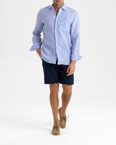 Blend Cotton Gabardine Positano Shorts - Men's Pants & Shorts | 
