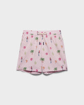 Printed Nylon Swim Shorts - Printed Swimshorts | 