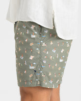 Printed Recycled Ultra Light Swim Shorts - Printed Swimshorts | 