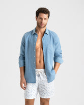 Printed Nylon Swim Shorts - Printed Swimshorts | 