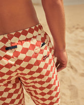 Stone Washed Printed Nylon Swim Shorts - Men's Summer Sale|Swimwear | 
