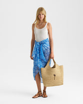 Tie Dye Ikat Calypso Sarong - Women’s Skirts | 