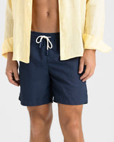 Stone Washed Nylon Swim Shorts - Plain Swimshorts | 