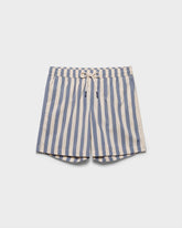 Printed Macro Stripes Swim Shorts - Printed Swimshorts | 