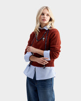Cashmere Blend Lagoon Crew Neck | 
