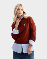 Cashmere Blend Lagoon Crew Neck | 