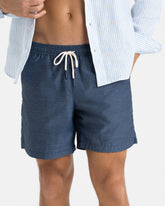 Natural Wool Blend Swim Shorts - Plain Swimshorts | 