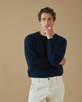 Cashmere Monterey Crew Neck - New Arrivals | Men's Styles | 