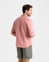 Recycled Polyester And Linen Blend Swim Shorts | 