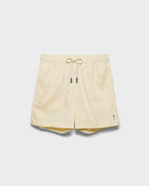 Recycled Polyester And Linen Blend Swim Shorts - Printed Swimshorts | 