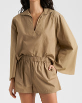Cotton Popeline Bahia Shorts - Women’s Pants & Shorts | 