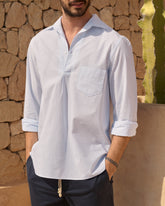Popeline Nassau Polo Shirt - Men's Summer Sale | 